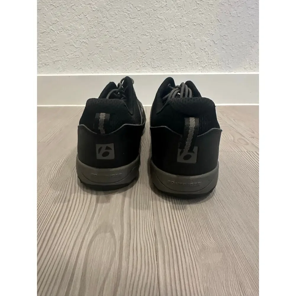 Bontrager Cycling Biking Lace Up Shoes Men 11 Black Active Triathlon Clip In